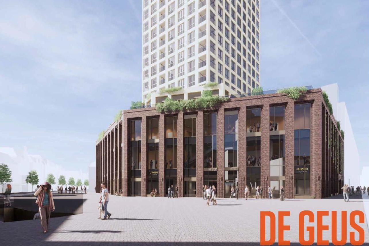 Impressie De Geus nieuwbouw in Leiden