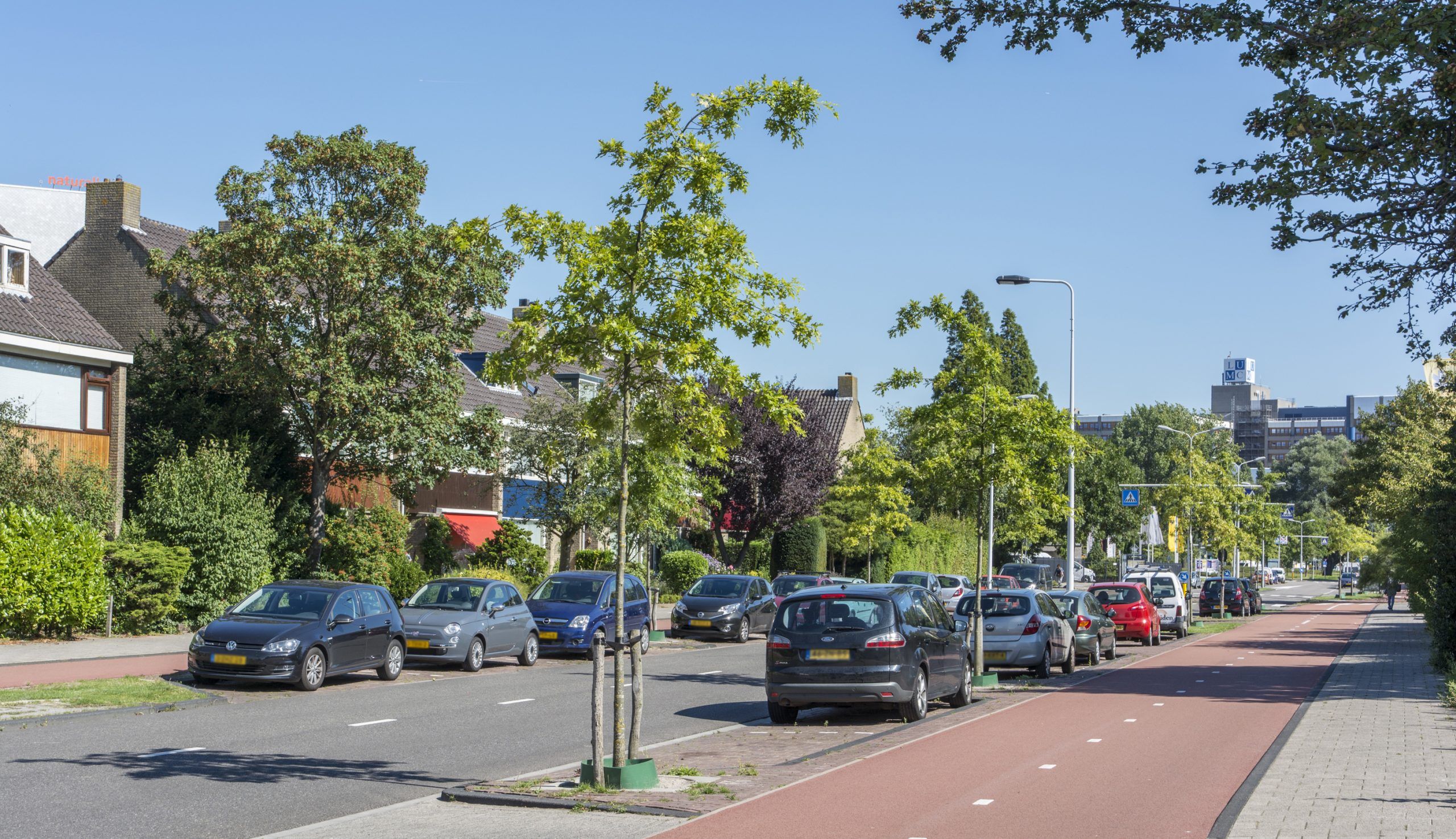 Parkeren in de Vondellaan in Leiden