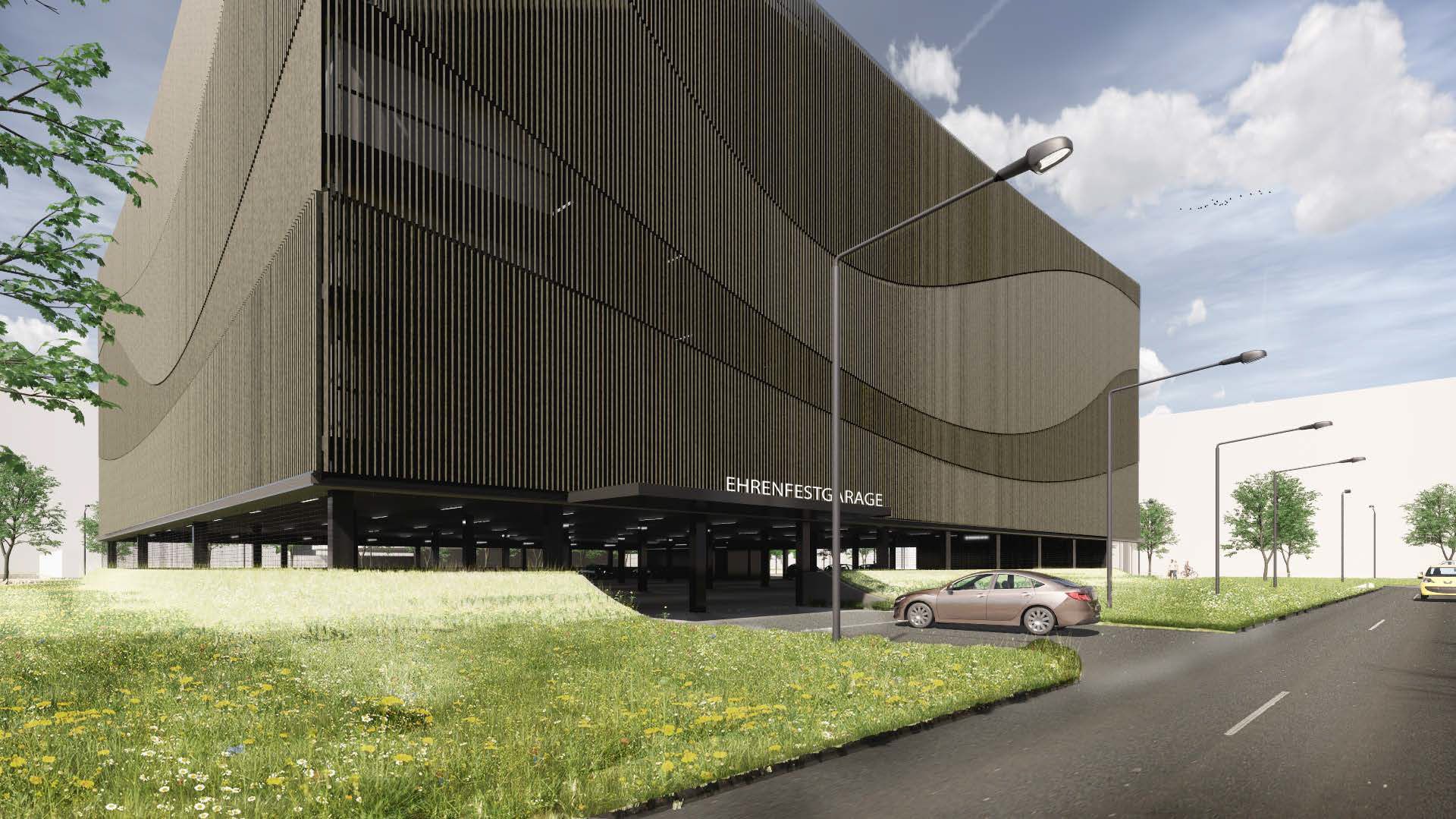 Parkeergarage Ehrenfestweg Leiden Bio Science Park