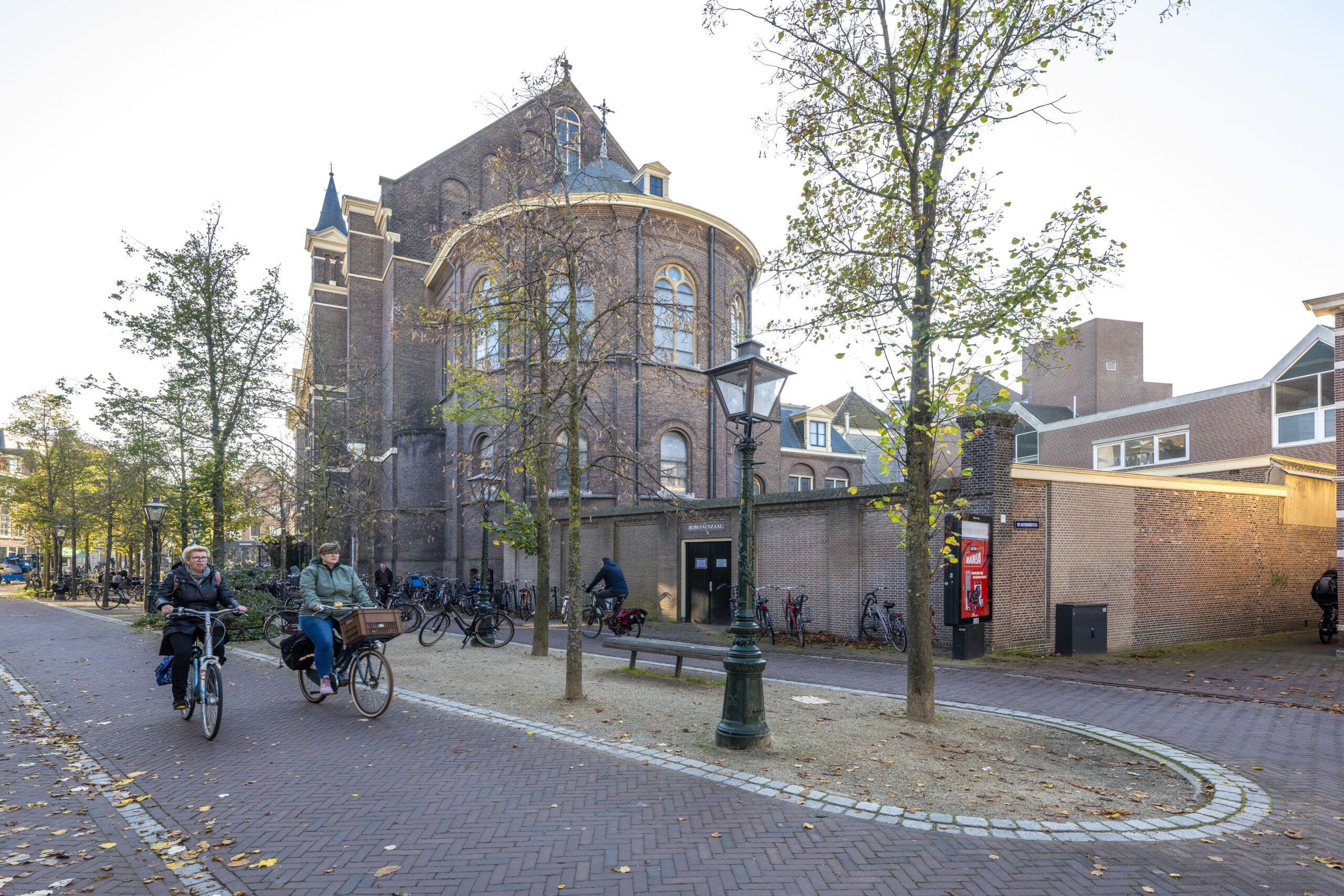 Foto Hartebrugkerk centrum Leiden 